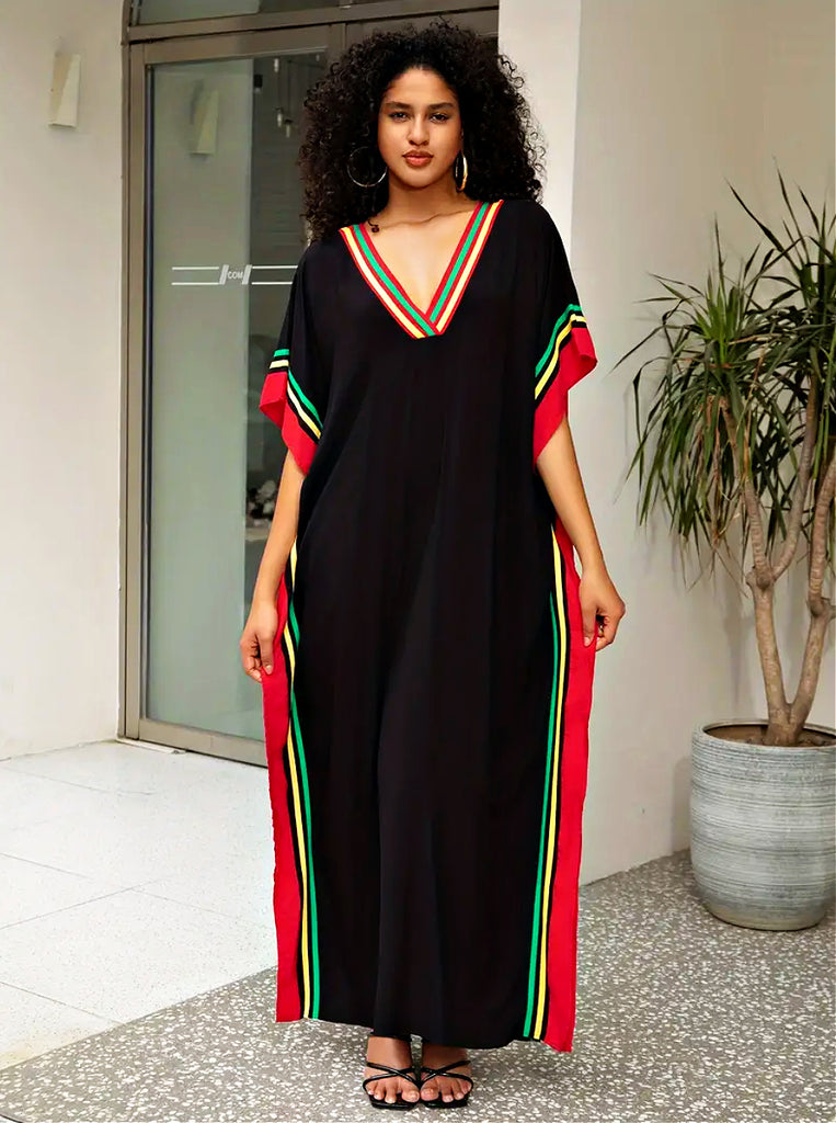 Short Kaftan Rhea Vedra Black main image 1