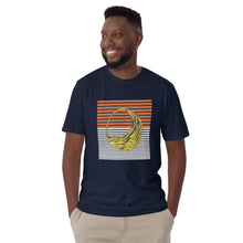 Boucle d'oreille Fulani Bleu Marine T-shirt unisexe