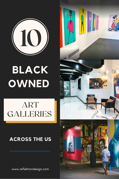 10 Kunstgalerien in Schwarzbesitz in den USA 