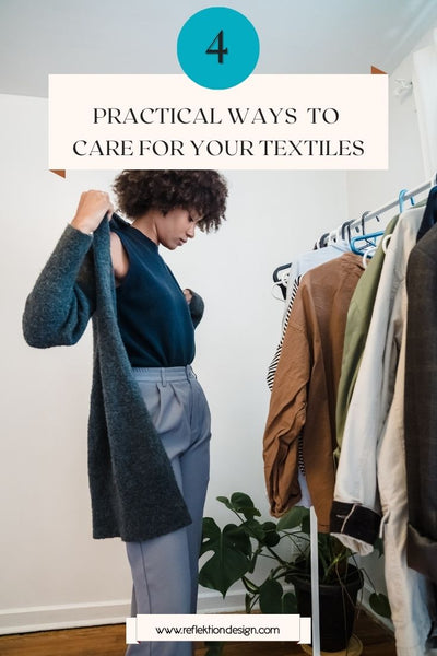 4 façons pratiques de prendre soin de vos textiles