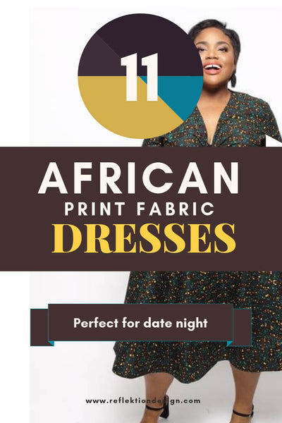 11 African Print Fabric Dresses Perfect For Date Night