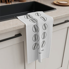 Rich In Roots Cowrie Shell Pattern Microfiber Tea Towel — Minimalist Kitchen Tea Towel