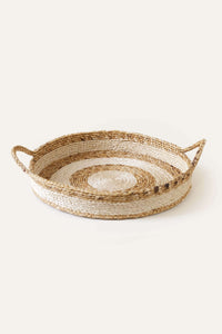 Natural Banana Leaf and Sisal ServingTray