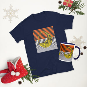 Coffret cadeau t-shirt et tasse avec boucle d'oreille Fulani