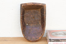Multicolor Painted African Aduma Wood Mask