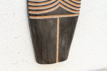 Handcarved African Wood Shield Tribal Wall Art