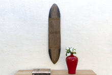 Long & Slim African Tribal Wood Panel