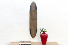 Long & Slim African Tribal Wood Panel