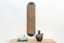 Shadow & Light Carved African Wood Panel