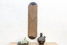 Shadow & Light Carved African Wood Panel