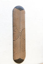 Shadow & Light Carved African Wood Panel