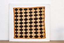 Cross Hatching African Kuba Cloth Panel