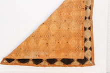 Cross Hatching African Kuba Cloth Panel