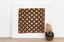 Honeycomb African Kuba Cloth Panel