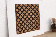 Honeycomb African Kuba Cloth Panel