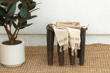 Charming Old African Wood Nupe Side Table