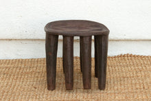 Charming Old African Wood Nupe Side Table