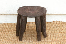 Charming Old African Wood Nupe Side Table