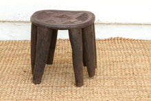 Charming Old African Wood Nupe Side Table