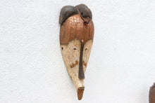 Spirited Dance African Goli Wood Mask Art