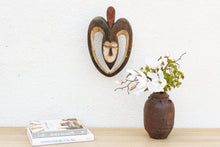 Kwele Protector Wood Mask  African Wall Art