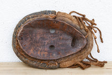 Original Ceremonial African Wood Cowrie Mask