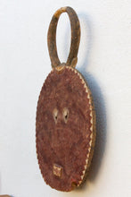 Rusted Brown African Sun Wood Mask
