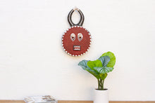 Radiant Red African Goli Mask