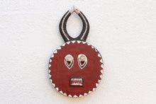 Radiant Red African Goli Mask