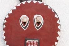 Radiant Red African Goli Mask