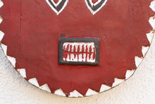 Radiant Red African Goli Mask