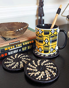 Grande tasse à café à motif africain Tribal Combs