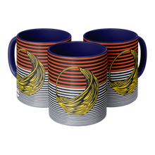Fulani Earring Motif Coffee Mug | Vibrant African Print Teacup