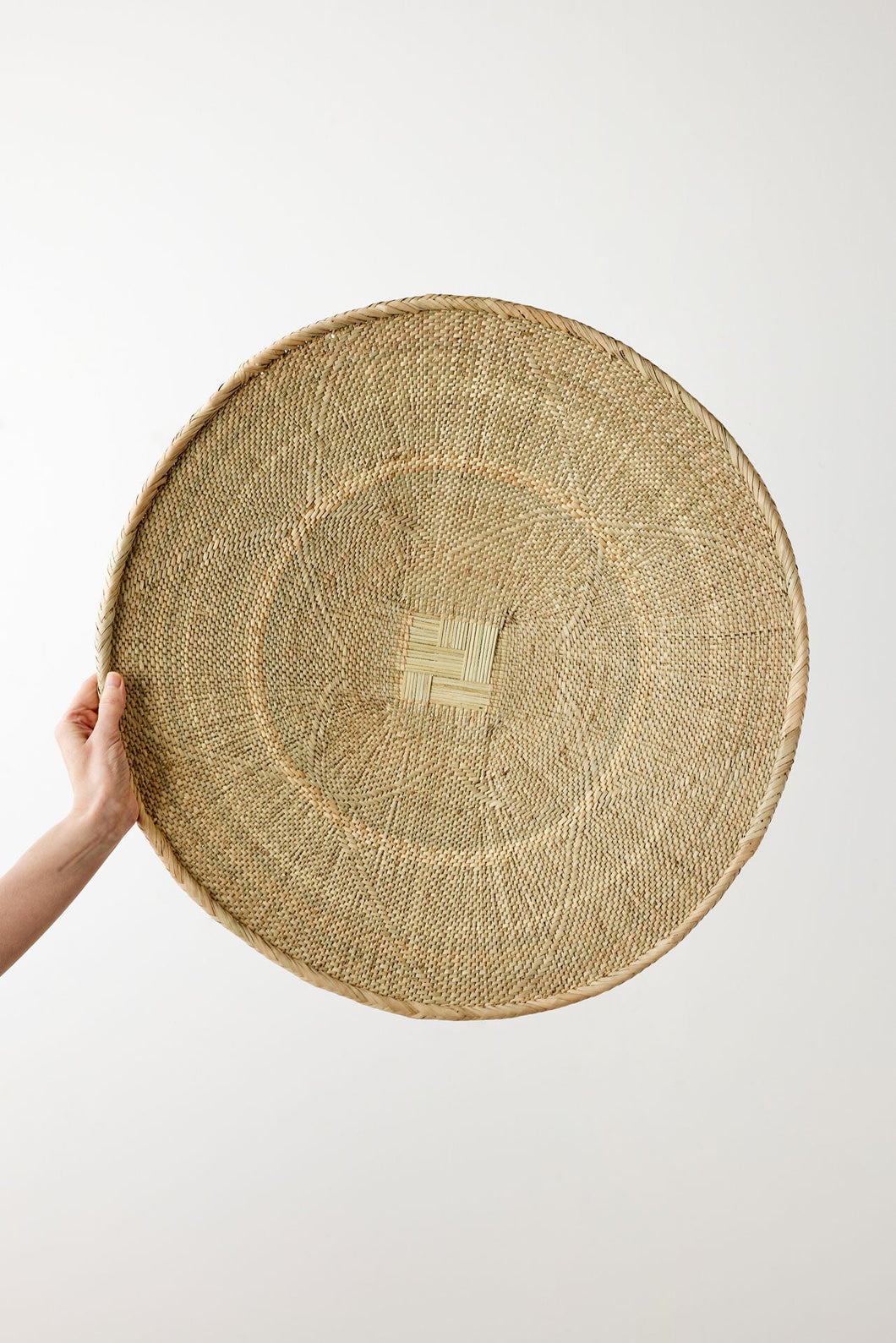 Binga Natural Woven African Wall Basket