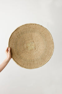 Binga Natural Woven African Wall Basket