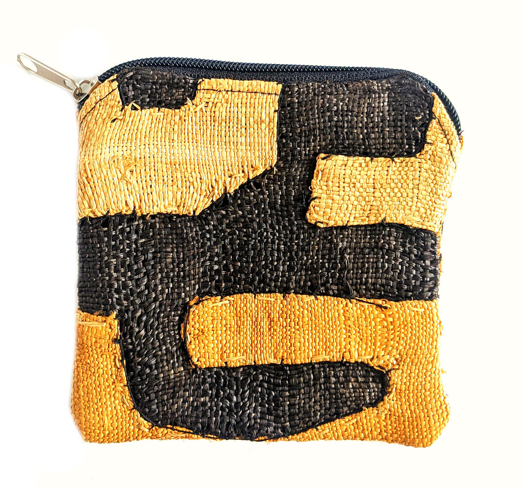 Kuba Cloth Coin Purse