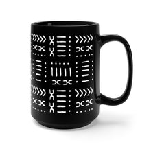 Black Mud Cloth Pattern T-Shirt & Mug Gift Set