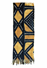 Black Brown Mud Cloth Table Runner/Scarf