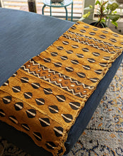 Jeté en tissu de boue marron, cauri