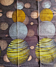Planetary Vibes African Print Fabric 2 Yards