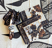 Petite Block Print Dinner Napkins Floral Pattern {Multiple Styles}