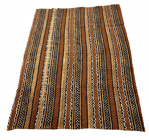 Extra Large Brown Mud Cloth Fabric A