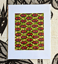 Mattierte Ankara-Stoffkunst