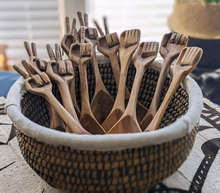 Large Peace Sign Wood Spoon