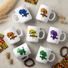 Tasse à café Pour l'amour de l'Afrique de 11 oz