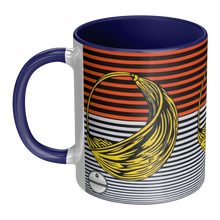 Fulani Earring Motif Coffee Mug | Vibrant African Print Teacup