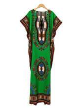 Long Purple Kaftan Dashiki Dresses (Multiple Colors)