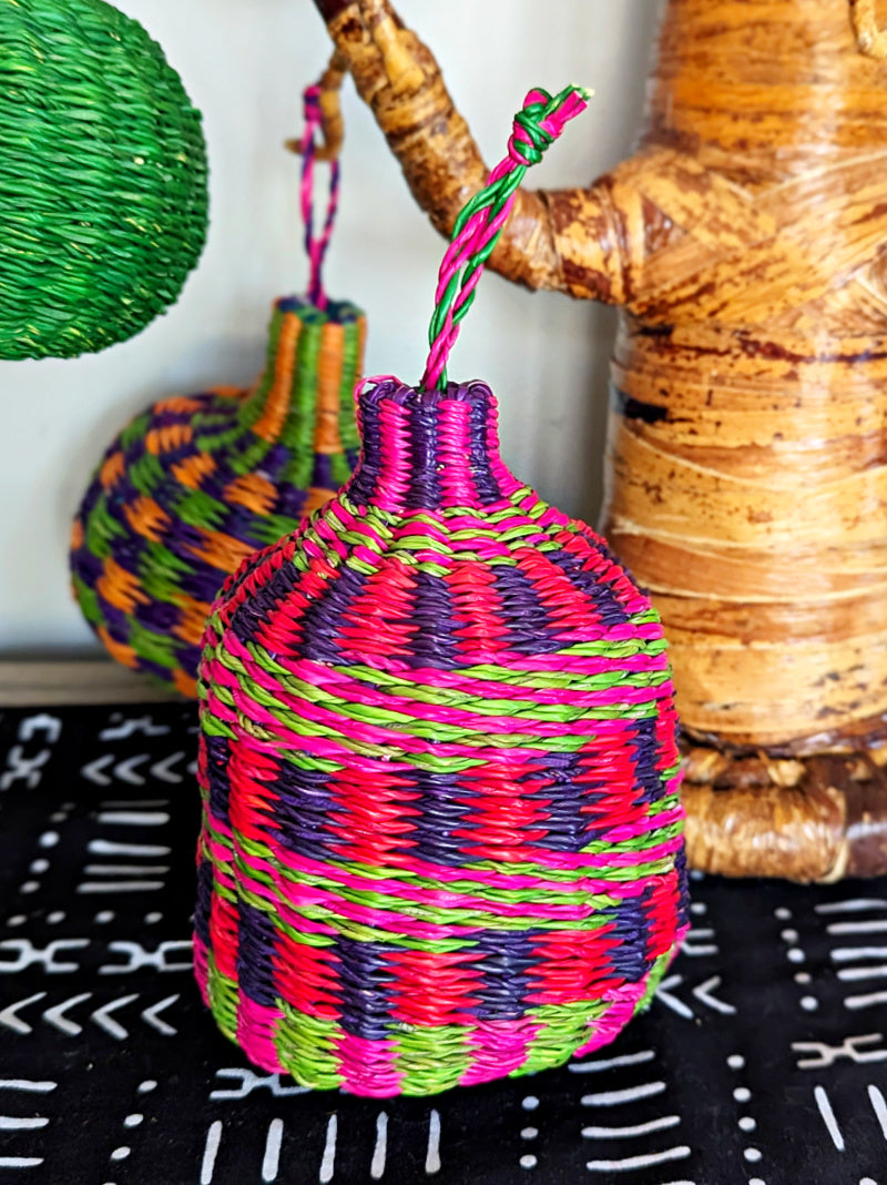 Large African Christmas Tree Ornaments Instrument