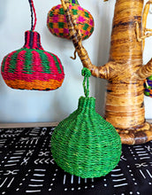 Large Woven Green Tree Ornament Instrument