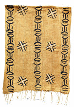 Muted Orange Mud Cloth Table Runner/Scarf X Pattern